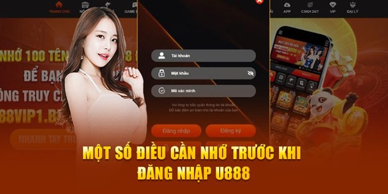 Bạn cần lưu ý chọn link chuẩn để đăng nhập U888