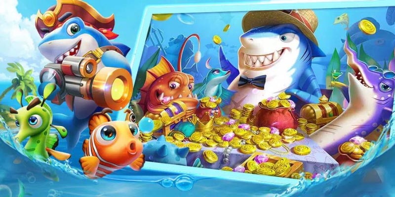 Thiết kế giao diện 3D cực đỉnh của dòng game bắn cá